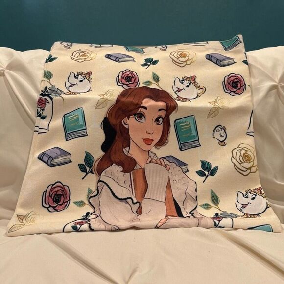 Beauty and the Beast Belle and Books Cosplay Eco Reusable Shopping Bag Tote NWT - Picture 2 of 3